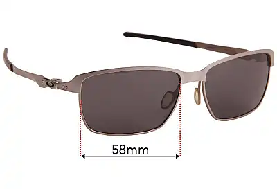 Oakley Tinfoil OO4083 Replacement Lenses 58mm wide 