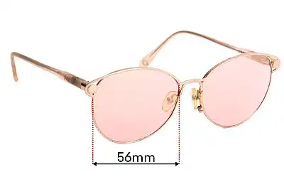 Oroton  Avalon Replacement Lenses 56mm wide 