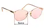 Sunglass Fix Replacement Lenses for Oroton  Avalon - 56mm Wide 
