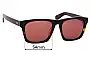Sunglass Fix Replacement Lenses for Otis Dive Bar - 54mm Wide 