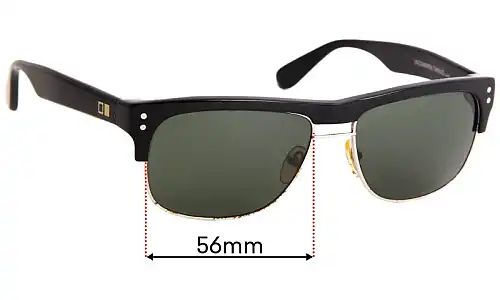 Otis Uncommon Thread Replacement Lenses 56mm wide 
