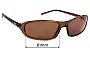 Sunglass Fix Replacement Lenses for Otis Vegas - 61mm Wide 