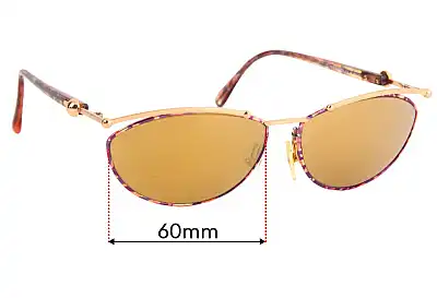 Paloma Picasso  Paloma Picasso 3778 48 Replacement Lenses 60mm wide 