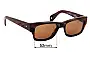 Sunglass Fix Lentes de Repuesto para Paul Smith Cortland PM8191-S - 52mm Wide 