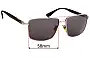 Sunglass Fix Replacement Lenses for Persol 2430-S - 58mm Wide 