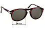 Sunglass Fix Replacement Lenses for Persol 714 - 54mm Wide 