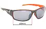 Sunglass Fix Replacement Lenses for Polaroid P7407 - 63mm Wide 