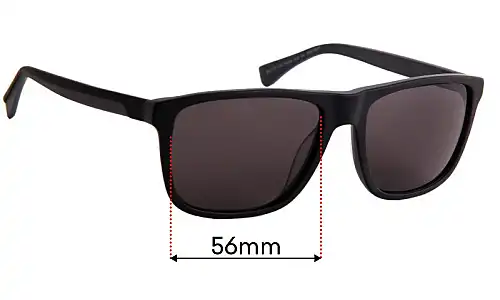 Sunglass Fix Replacement Lenses for Specsavers Poole Sun Rx - 56mm Wide 