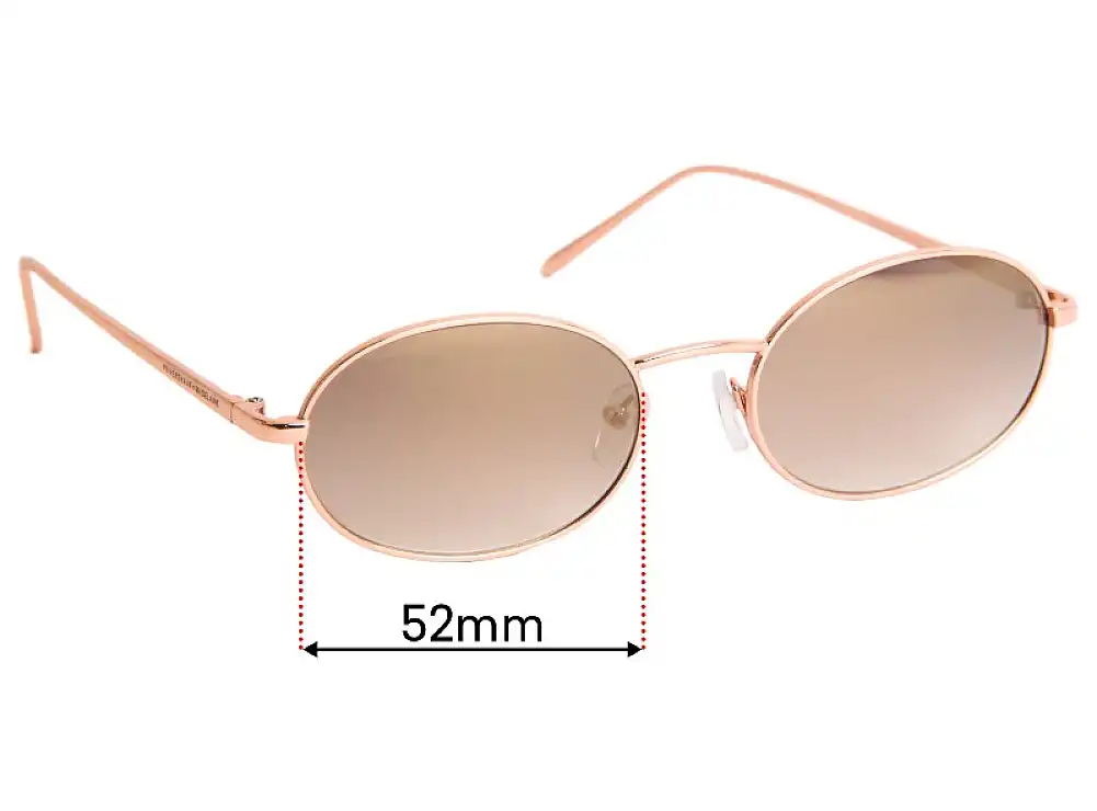 Sunglass Fix Replacement Lenses for Prive Revaux x Madelaine The Candy - 52mm Wide Sunglass Fix Replacement Lenses for Prive Revaux x Madelaine The Candy - 52mm Wide