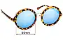 Sunglass Fix Verres de Remplacement pour Quay Smoke and Mirrors - 54mm Wide 