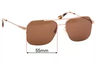 Raen Munroe Replacement Lenses 55mm wide 