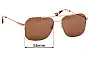 Sunglass Fix Replacement Lenses for Raen Munroe - 55mm Wide 