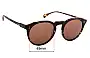 Sunglass Fix Replacement Lenses for Raen Remmy - 49mm Wide 