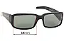 Sunglass Fix Replacement Lenses for Polo Ralph 7563/N/S - 58mm Wide 