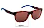 Sunglass Fix Replacement Lenses for Polo Polo PH 4120 - 55mm Wide 