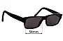 Sunglass Fix Verres de Remplacement pour Polo Polo PH 2085 - 54mm Wide 
