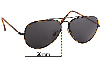 Polo Polo PH 3058-J-M Replacement Lenses 58mm wide 