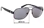 Sunglass Fix Replacement Lenses for Polo Polo PH 3110 - 60mm Wide 