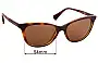Sunglass Fix Verres de Remplacement pour Ralph Lauren RA 5259 - 54mm Wide 