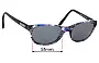 Sunglass Fix Replacement Lenses for Ralph Lauren RA 7043 - 51mm Wide 