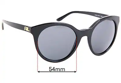 Ralph Lauren RL 8138 Replacement Lenses 54mm wide 