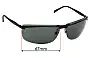 Sunglass Fix Lentes de Repuesto para Ray-Ban RB3308 - 67mm Wide 