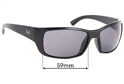 Ray-Ban RB4149 Ersatzgläser 59mm wide 