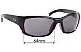 Sunglass Fix Replacement Lenses for Ray-Ban RB4149 - 64mm Wide 
