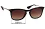 Sunglass Fix Replacement Lenses for Ray-Ban RB4221-F - 52mm Wide 