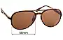 Sunglass Fix Replacement Lenses for Ray-Ban RB4320-CH - 58mm Wide 