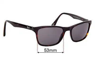 Ray-Ban RB5279 Replacement Lenses 53mm wide 