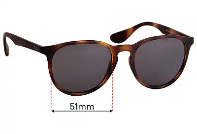 Ray-Ban RB7046 Ersatzgläser 51mm wide 