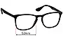 Sunglass Fix Lentes de Repuesto para Ray-Ban RB7074 - 52mm Wide 
