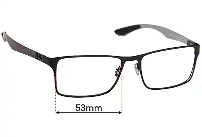 Ray-Ban RB8415 Replacement Lenses 53mm wide 
