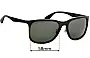 Sunglass Fix Replacement Lenses for Ray-Ban RB4313 - 58mm Wide 