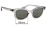 Sunglass Fix Replacement Lenses for Ray-Ban RB4324 - 50mm Wide 