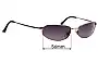 Sunglass Fix Replacement Lenses for Ray-Ban RB8020 Orbs - 56mm Wide 
