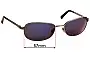 Sunglass Fix Replacement Lenses for Revo 3017 - 57mm Wide 