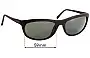 Sunglass Fix Lentes de Repuesto para Revo 870 - 59mm Wide 