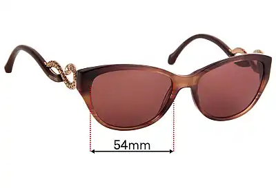 Roberto Cavalli Prijipati 938 Replacement Lenses 54mm wide 