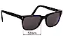 Sunglass Fix Lentes de Repuesto para Rodenstock Rocco RR308 - 52mm Wide 