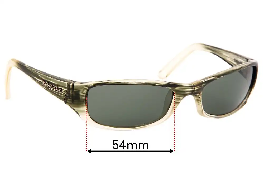 Sunglass Fix Lentes de Repuesto para Rudy Project Heritage - 54mm Wide