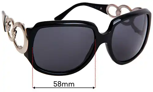 Salvatore Ferragamo Unknown Lentes de Repuesto 58mm wide 