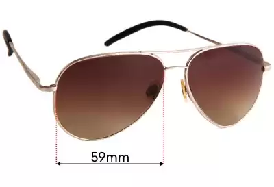 Serengeti Carrara Replacement Lenses 59mm wide 