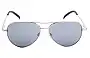 Serengeti Carrara Small Replacement Sunglass Lenses - 56mm wide Front View 