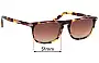 Sunglass Fix Replacement Lenses for Serengeti Leonardo - 51mm Wide 