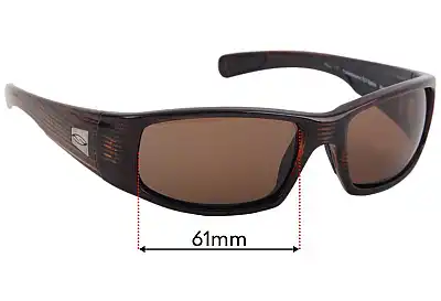 Smith Hideout Replacement Lenses 61mm wide 