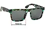 Sunglass Fix Replacement Lenses for Spy Optic Atlas - 54mm Wide 