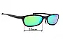 Sunglass Fix Replacement Lenses for Tag Heuer Al-magnesium TH1001 - 56mm Wide 
