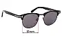 Sunglass Fix Replacement Lenses for Tom Ford Laurent-02 TF623 - 51mm Wide 